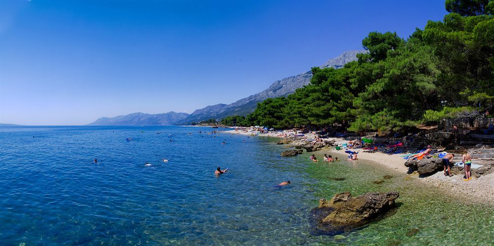 Mobile Homes Basko Polje Campground Baska Voda Bagian luar foto